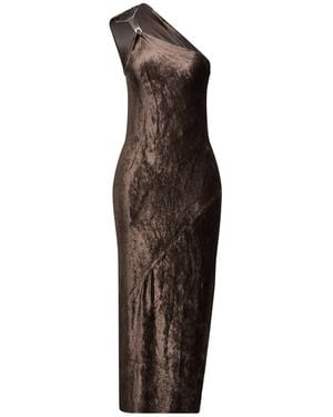 Rick Owens Midi Dress - Brown