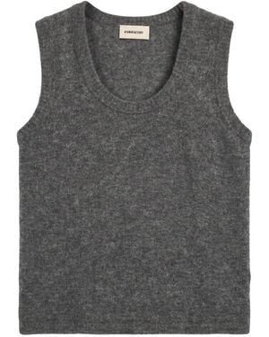 ATOMOFACTORY Sweater Alpaca Wool, Polyamide, Wool, Elastane - Gray