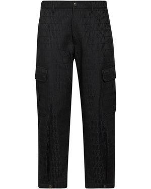 Moschino Trousers Polyester, Cotton - Black