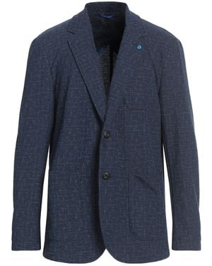 Harmont & Blaine Blaine. Blazer Polyester, Cotton - Blue