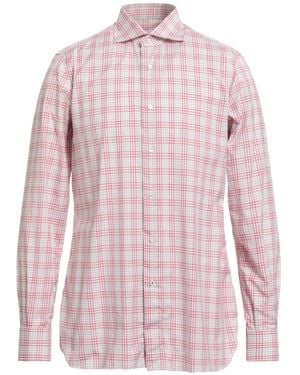 Isaia Shirt Cotton - Pink