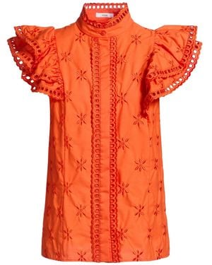 Erdem Shirt Polyester, Cotton - Orange