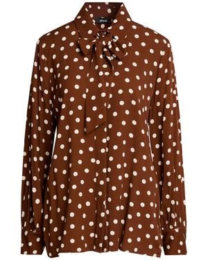 Dixie Shirt Viscose - Brown