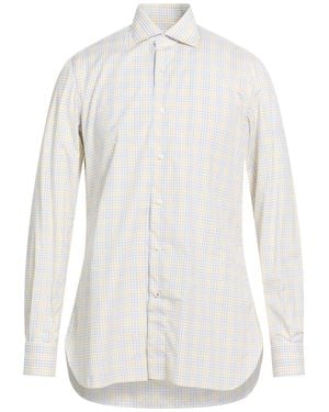 Isaia Shirt Cotton - White