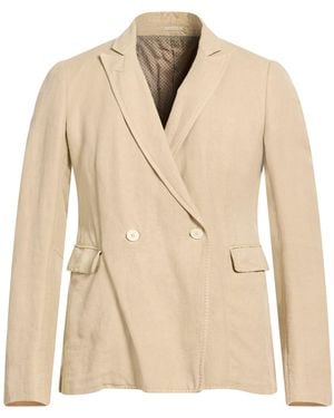Massimo Alba Blazer Linen, Cotton - Natural