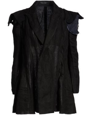 Yohji Yamamoto Blazer Linen - Black