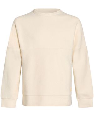 WOC WRITING ON COVER Ivory Sweatshirt Cotton - White