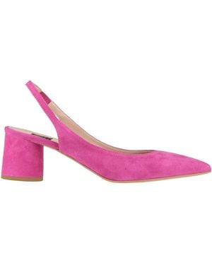 Islo Isabella Lorusso Fuchsia Pumps Leather - Pink