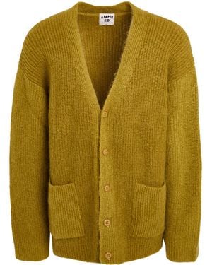 A PAPER KID Strickjacke - Grün