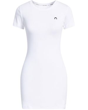 Marine Serre Mini Dress - White