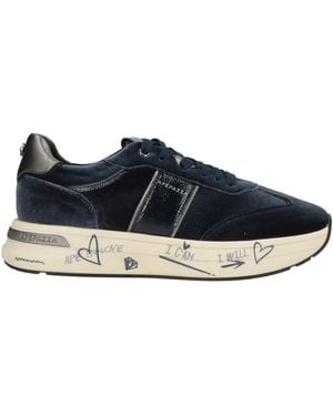 Apepazza Midnight Sneakers Textile Fibers, Synthetic Material - Blue