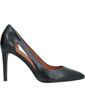 What For Pumps Soft Leather - Black