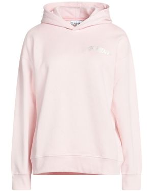 Ganni Sudadera - Rosa