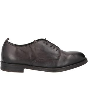 Moma Lace-Up Shoes Calfskin - Grey