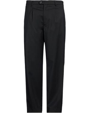 Amaranto Pants Polyester, Virgin Wool, Elastane - Black