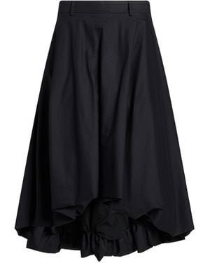 Moschino Midi Skirt Cotton, Elastane - Black