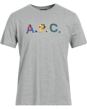 A.P.C. T-shirts - Grau