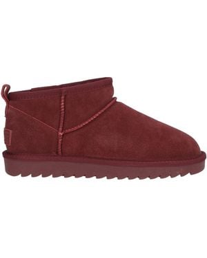 Colors Of California Ankle Boots - Red