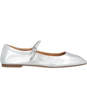 Aeyde Ballet Flats Leather - White