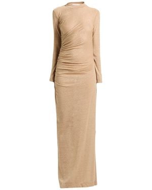 Iceberg Maxi Dress Polyester - Natural