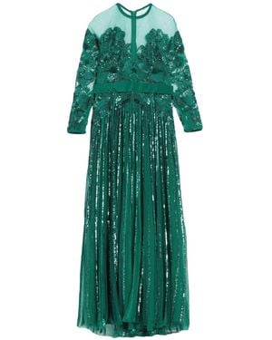 Elie Saab Maxi Dress - Green