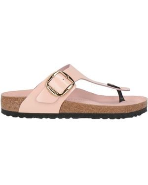 Birkenstock Thong Sandal Leather - Pink