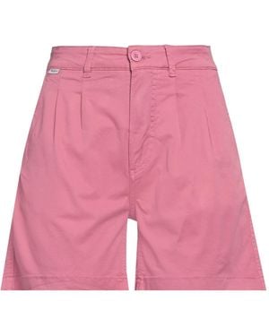 Pepe Jeans Antique Rose Shorts & Bermuda Shorts Cotton, Tencel, Elastane - Pink