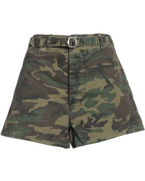 Roy Rogers Military Shorts & Bermuda Shorts Cotton - Green