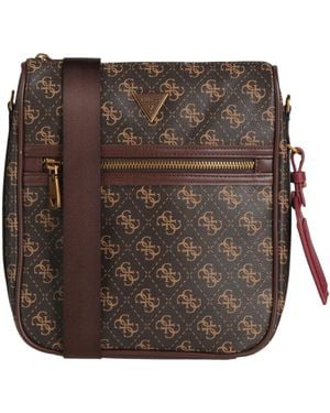 Guess Bolso Con Bandolera - Marrón