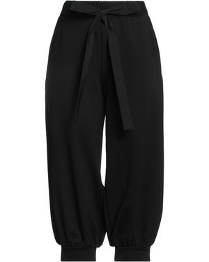 Rose' A Pois Trouser - Black