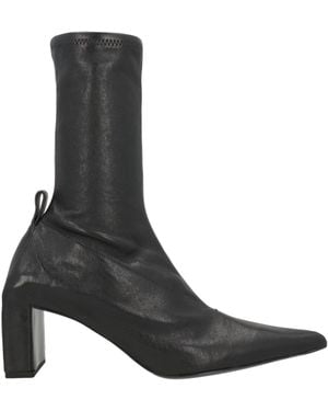 Jil Sander Ankle Boots Leather - Black