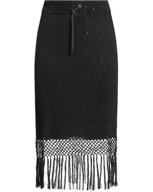 Brunello Cucinelli Jupe Midi - Noir