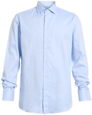Caruso Light Shirt Cotton - Blue