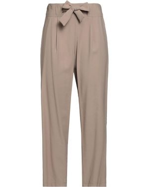 Atos Lombardini Pants Viscose, Polyester - Natural