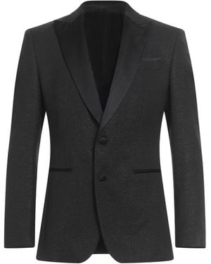BOSS Blazer Polyester, Virgin Wool, Viscose, Polyamide - Black