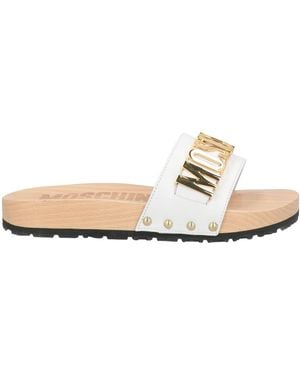 Moschino Sandalias - Blanco