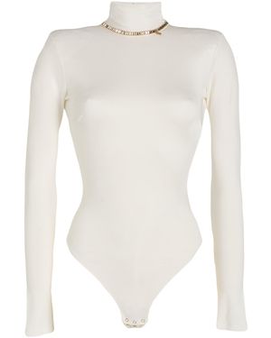 Elisabetta Franchi Bodysuit - White
