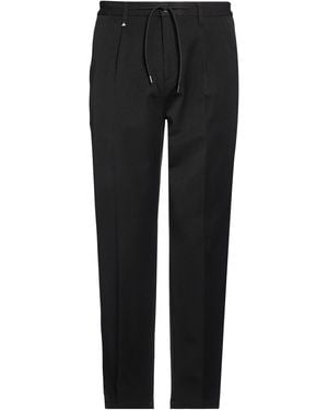 Berna Trousers Polyester, Viscose, Elastane - Black