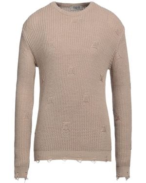 Tsd12 Sand Sweater Acrylic, Wool - Natural
