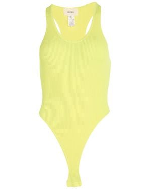 ViCOLO Bodysuit Viscose, Polyester - Yellow