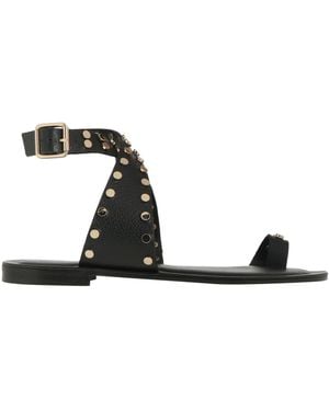 Être Cécile Thong Sandal Leather - Black