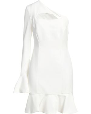 REVISE CONCEPT Mini Dress Polyester, Elastane - White
