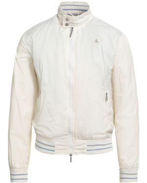 Harmont & Blaine Jeans Ivory Jacket Polyamide - White