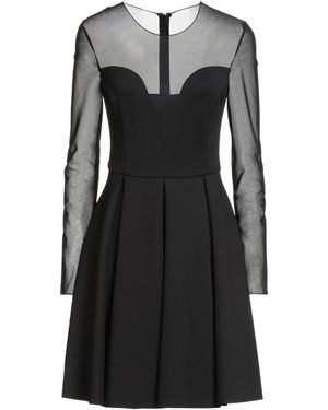 Pinko Mini Dress Nylon, Elastane - Black
