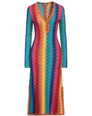 Alexis Midi Dress - Blue