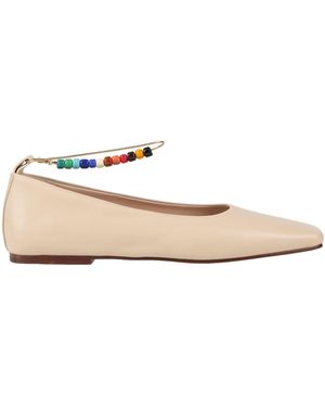 MARIA LUCA Ballet Flats - Natural