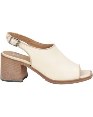 Moma Cream Sandals Leather - Natural