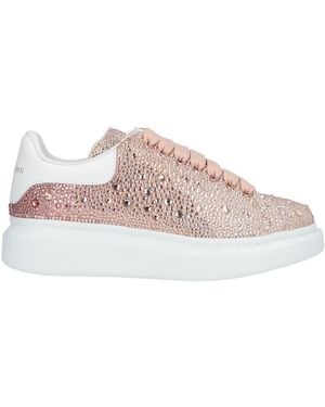 McQueen Trainers Leather - Pink