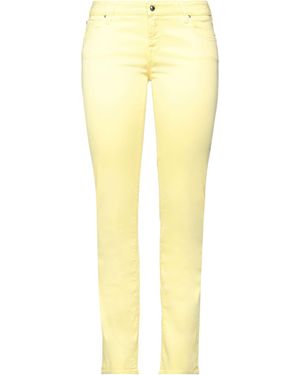 Jacob Cohen Trousers Lyocell, Cotton, Elastane - Yellow