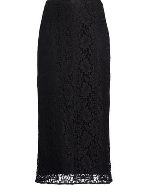 Del Core Midi Skirt Cotton, Viscose, Nylon, Silk - Black